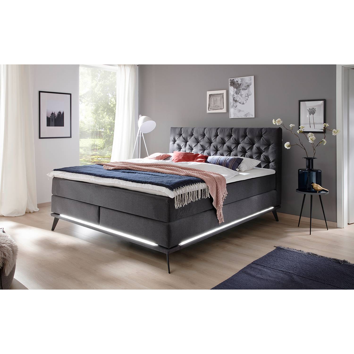 Lit boxspring Milano
