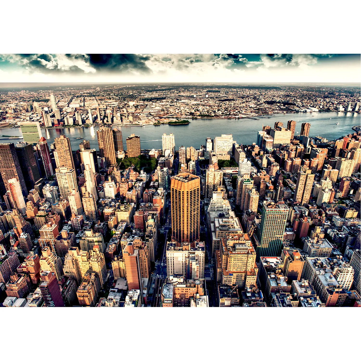 Fototapete Bird\'s Eye View of New York