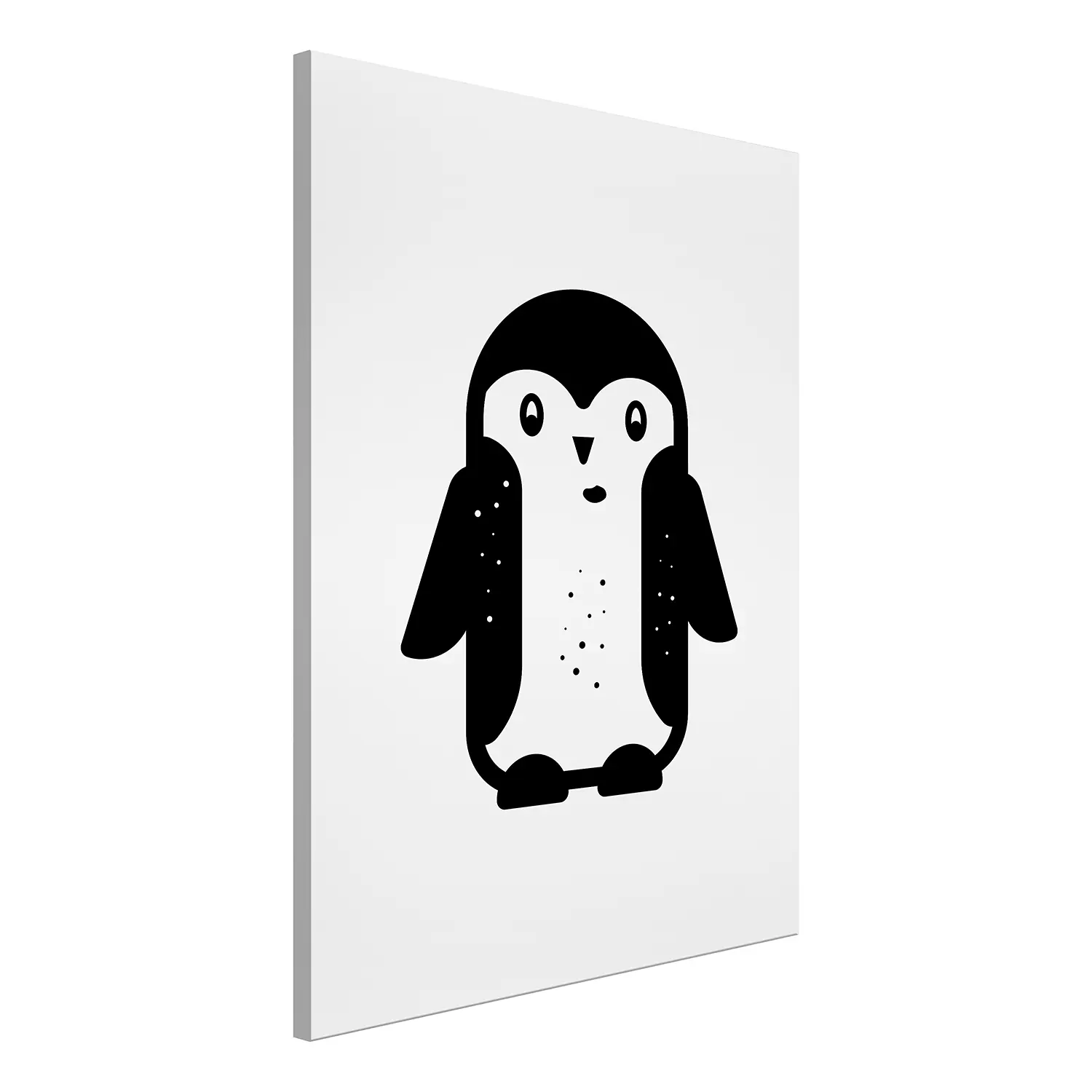 Wandbild Funny Penguin