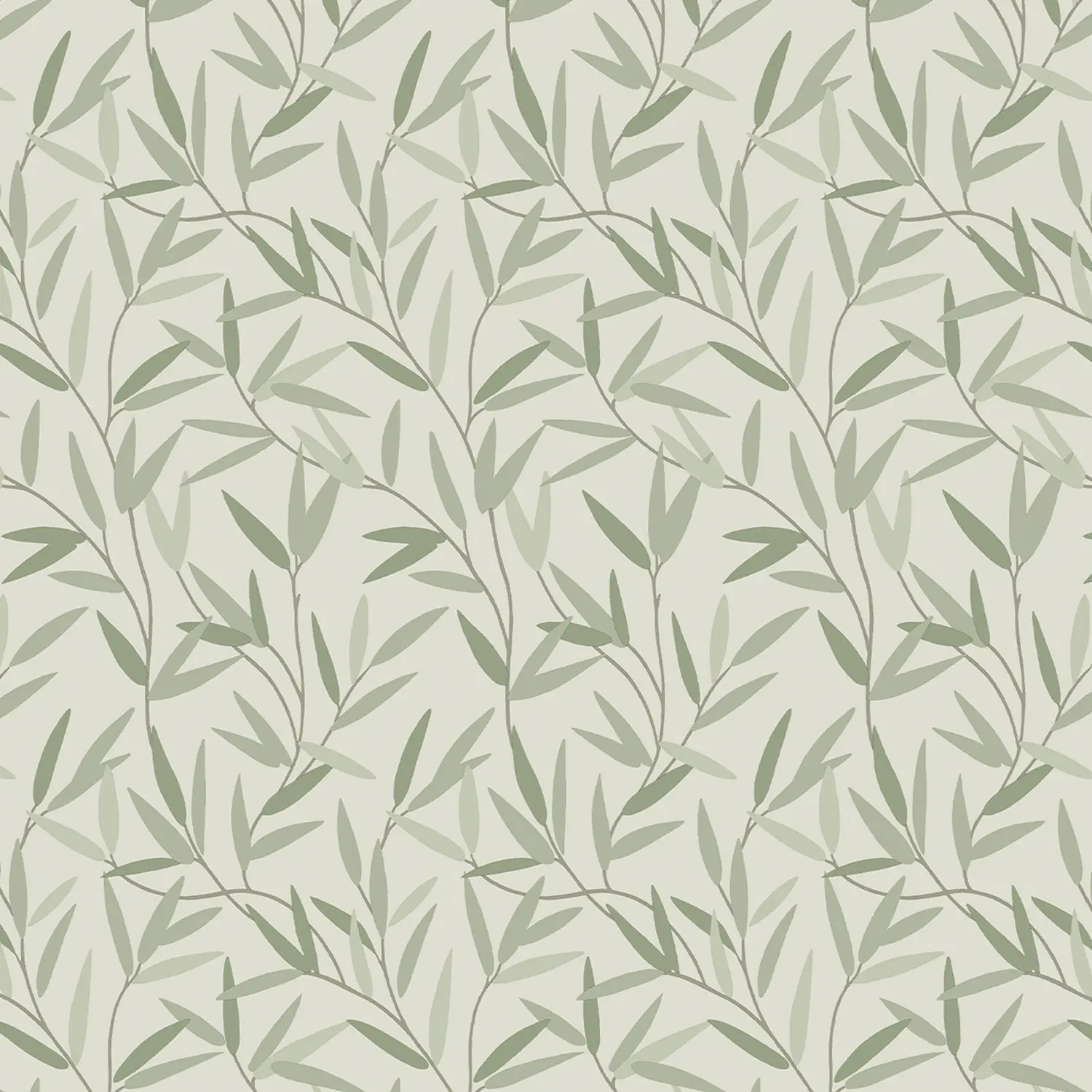Vliestapete Willow Leaf
