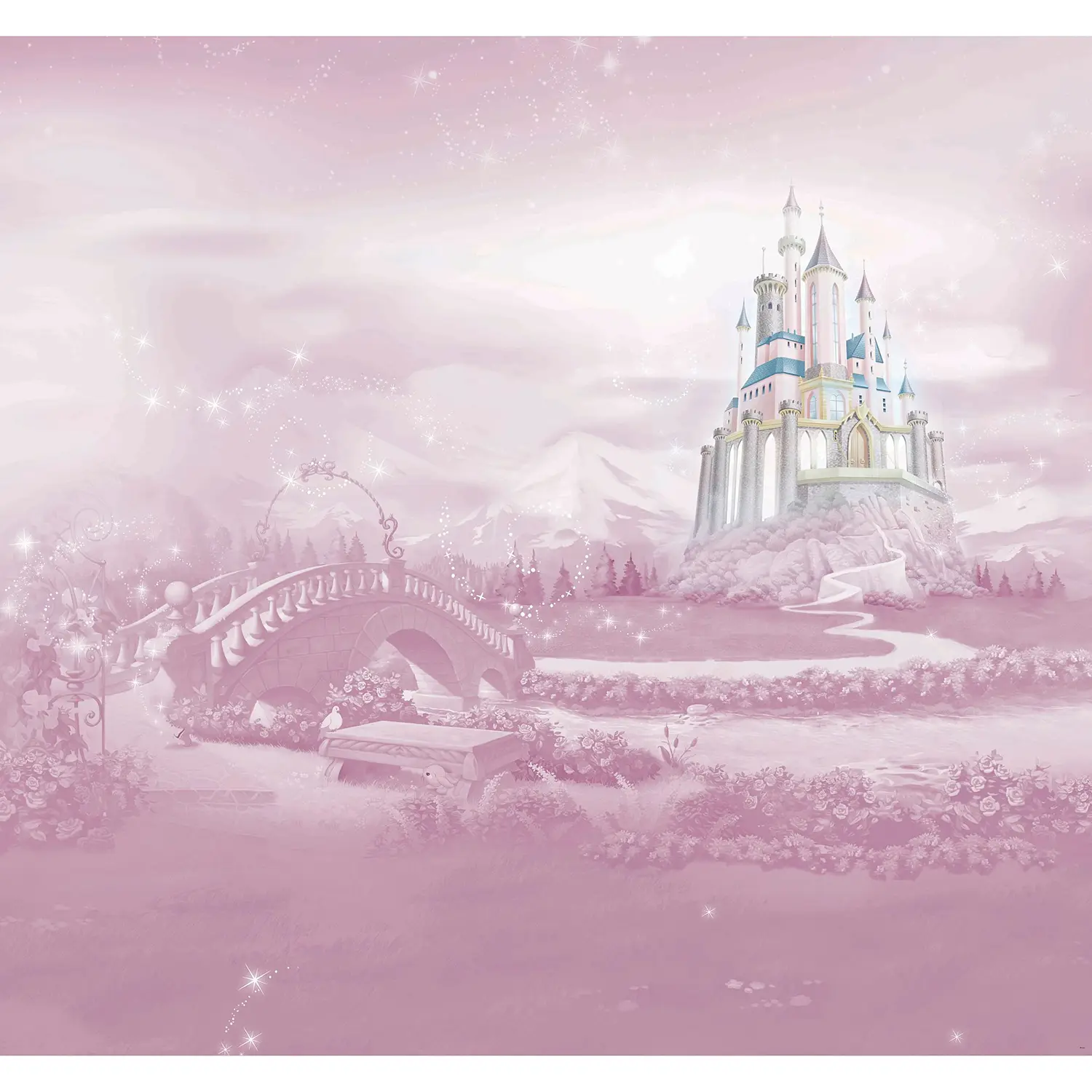 Castle Fototapete Princess Disney