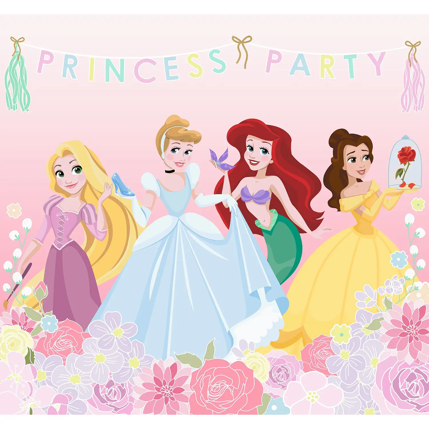 Fototapete Party Princess Disney