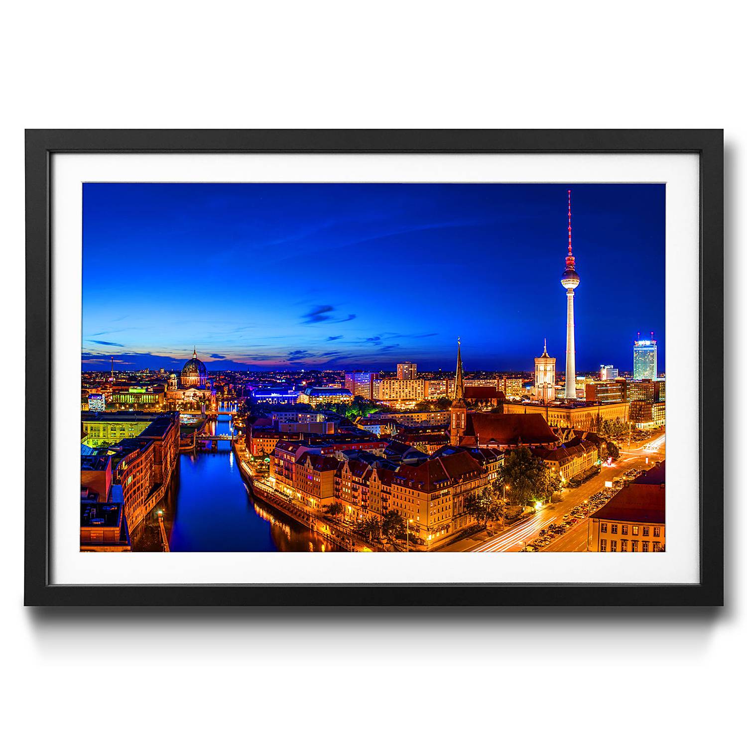 Quadro con cornice Berlin City – Acquista online