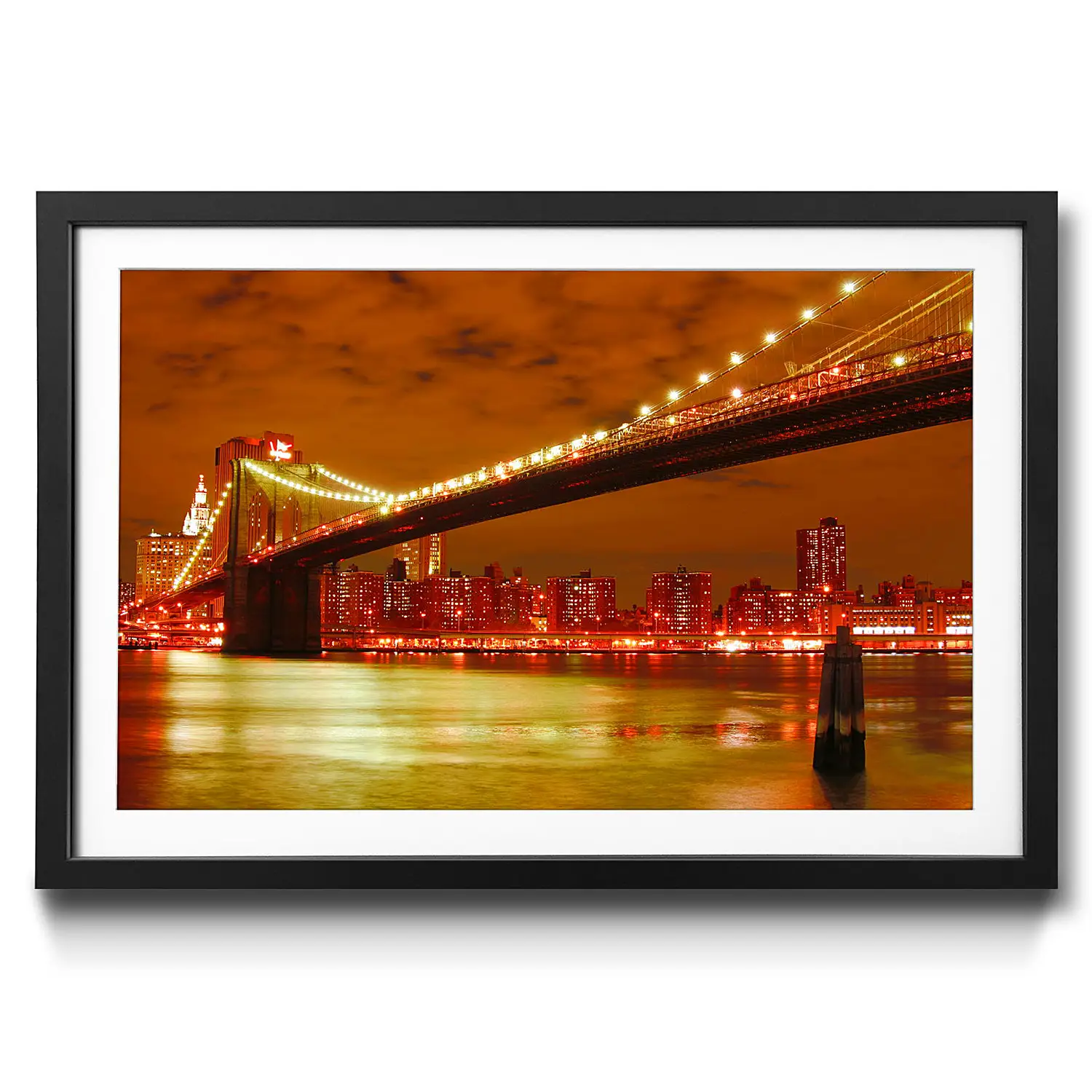 Gerahmtes Bild Brooklyn Bridge II