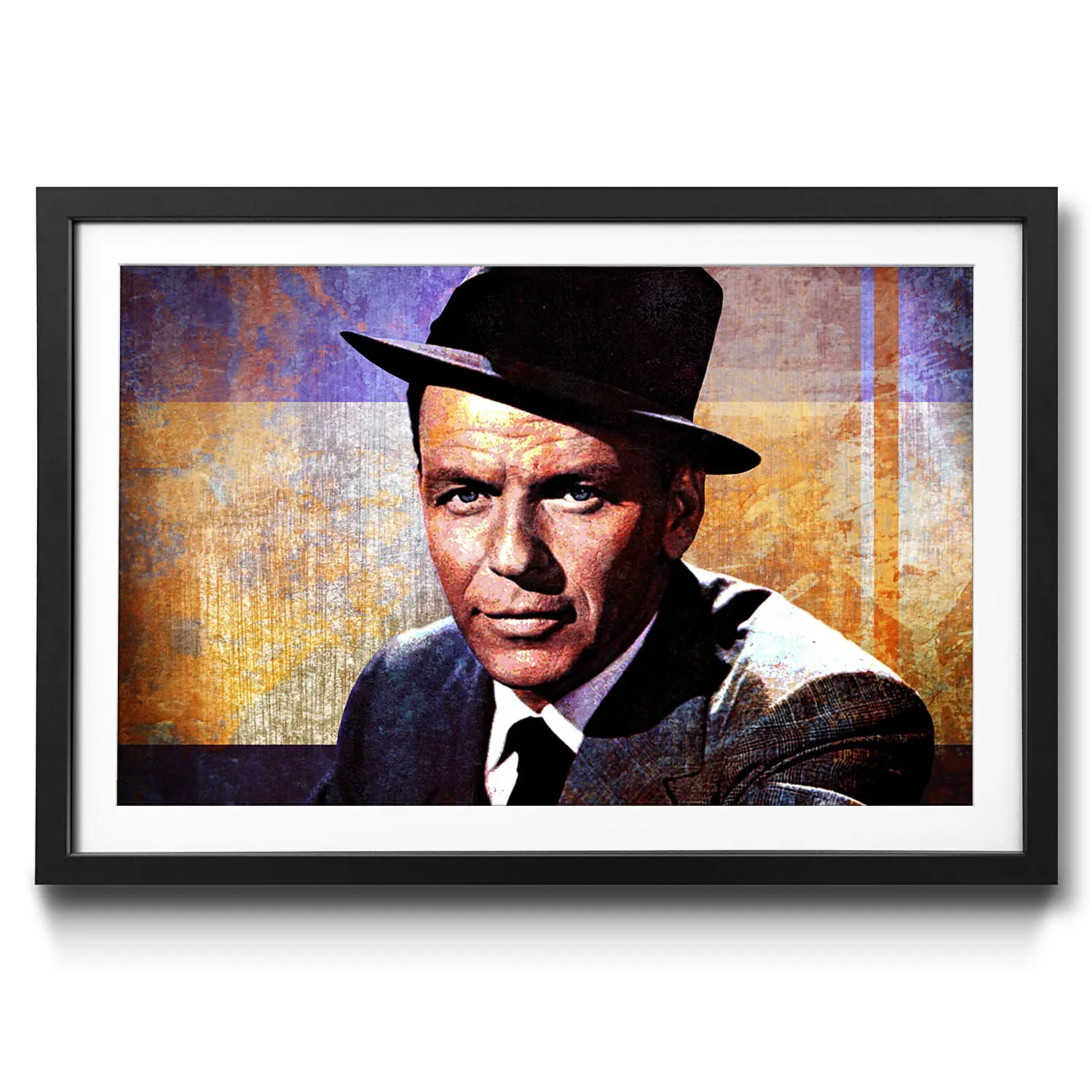 Sinatra Bild Gerahmtes