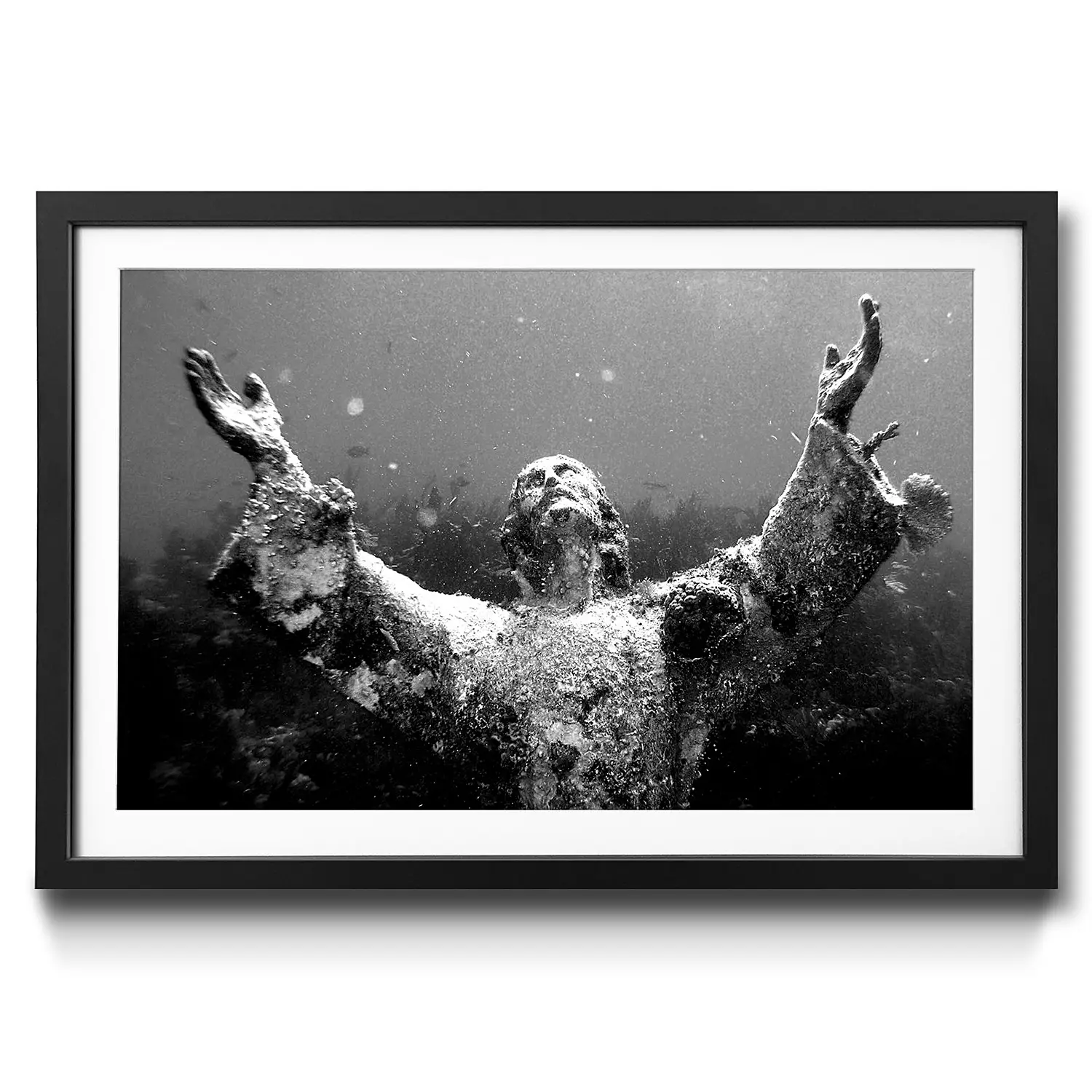 Gerahmtes Bild Christ of Abyss I