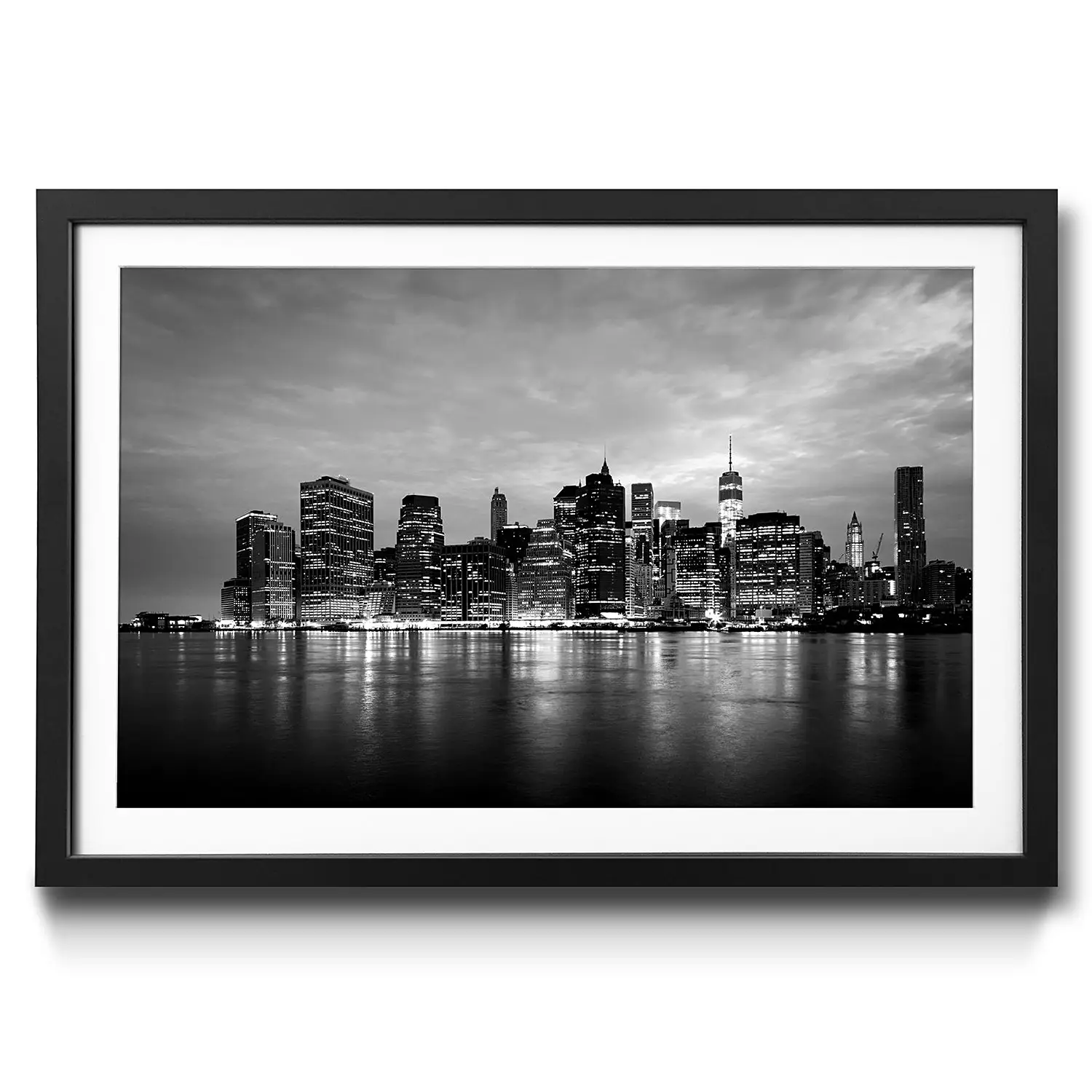 Gerahmtes Bild Manhattan by Night