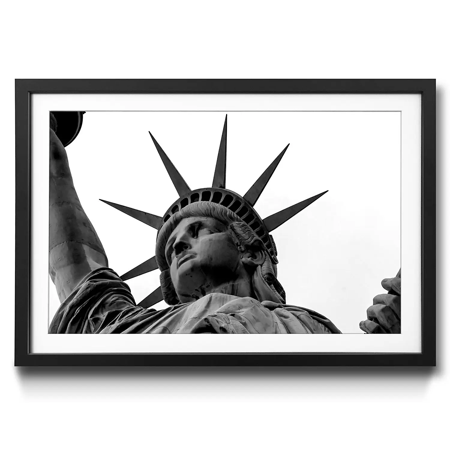 Statue Bild of Liberty Gerahmtes