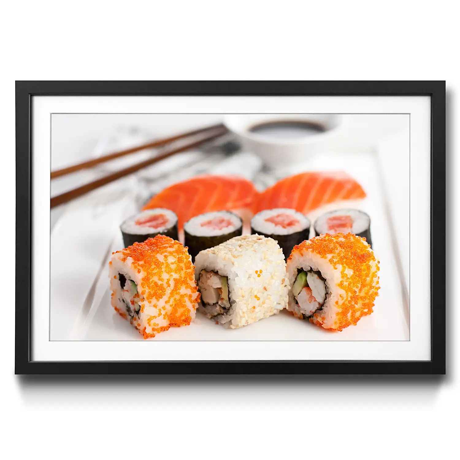 Sushi Bild Gerahmtes