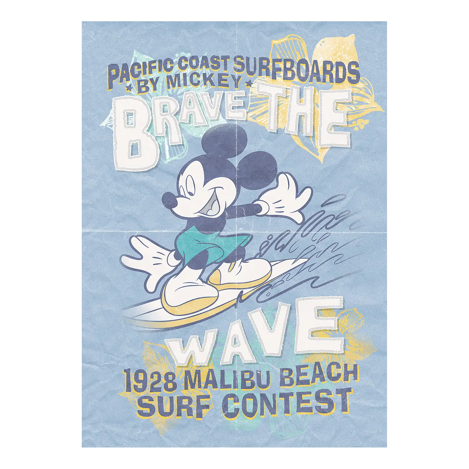the Wave Fototapete Brave Mickey