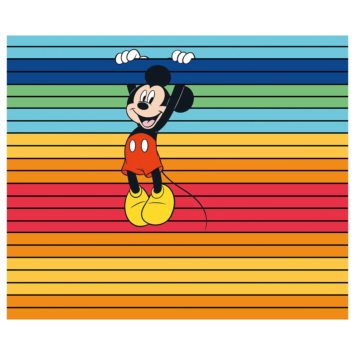 Fototapete Magic Rainbow Mickey