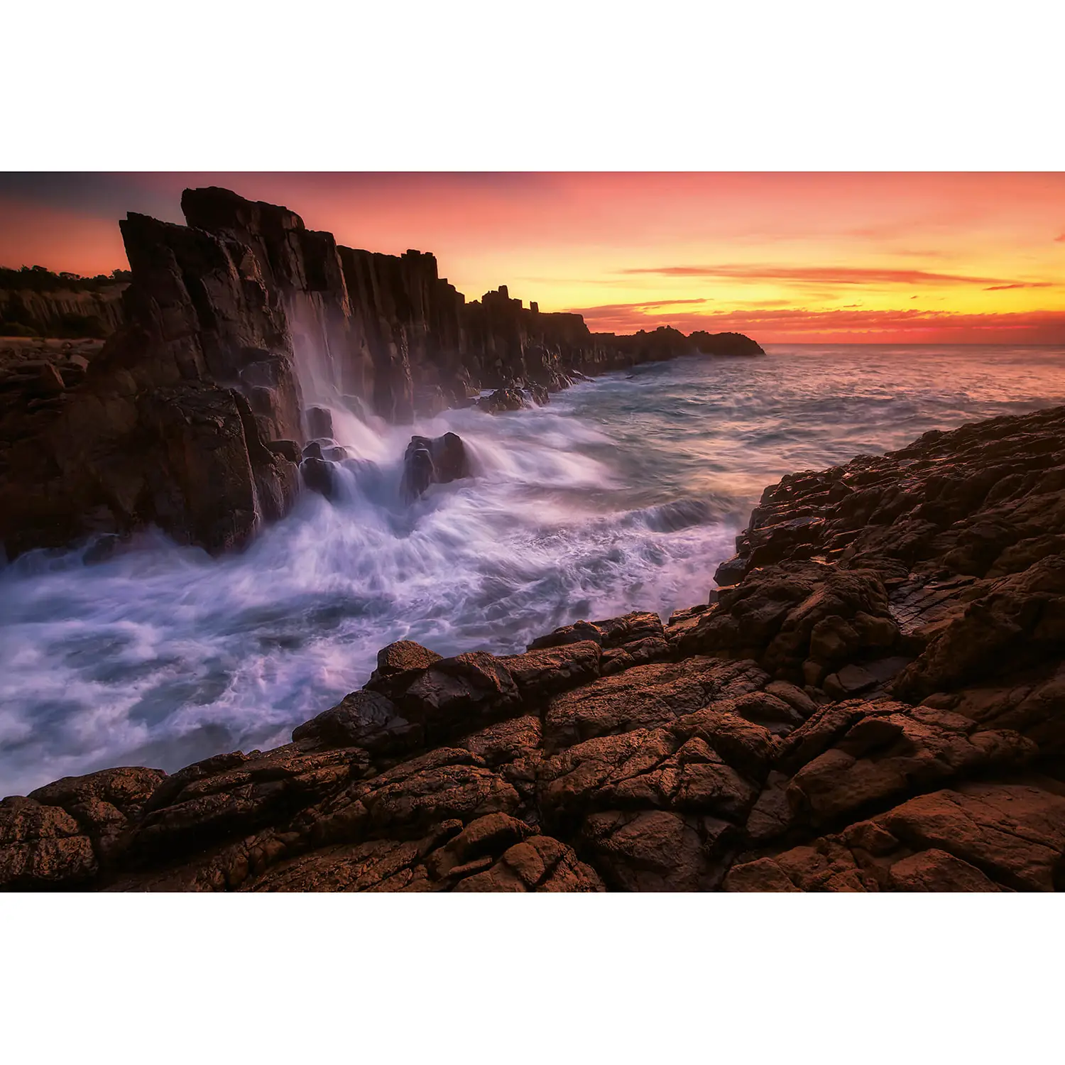 Sea Fototapete Cliff