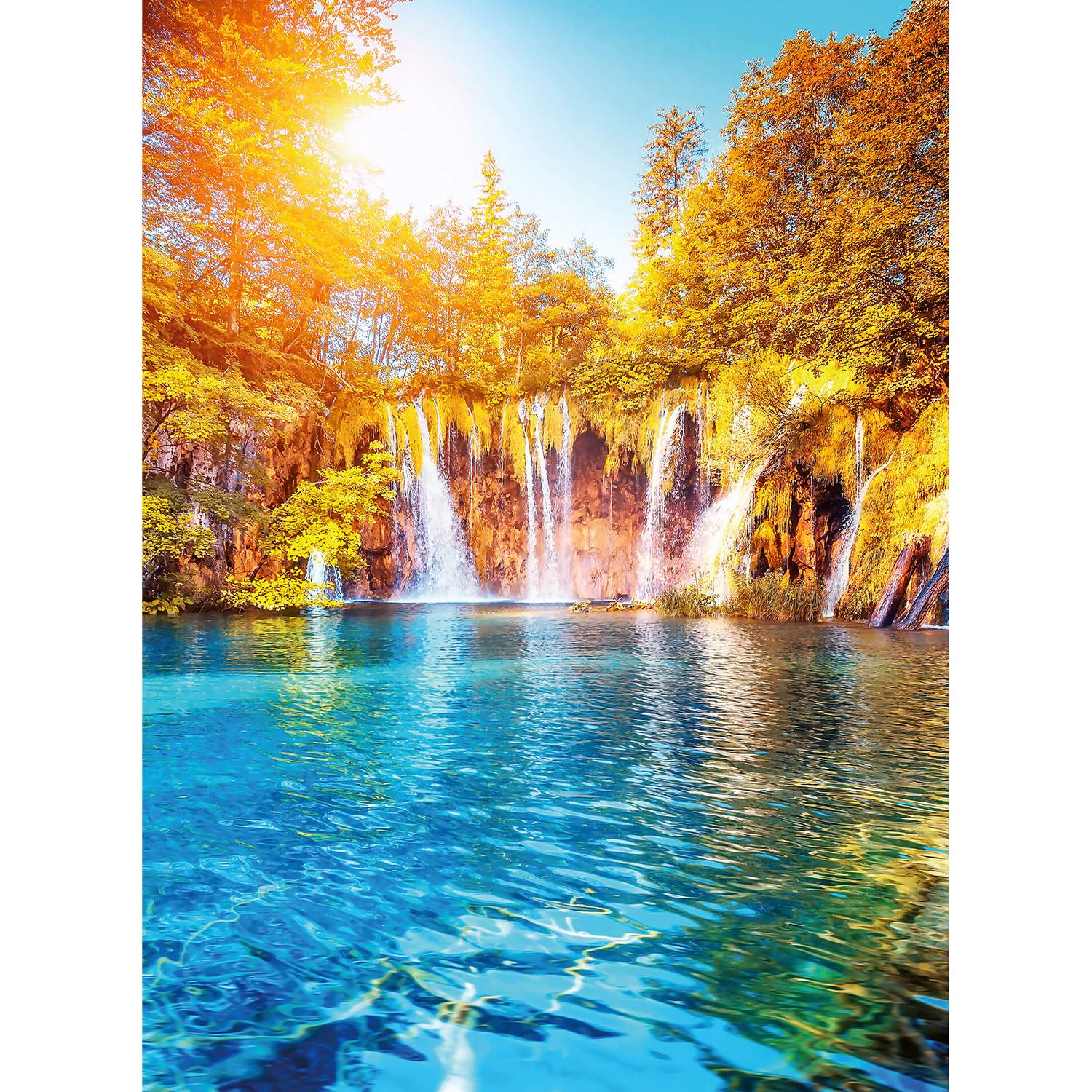 Fototapete Wasserfall Natur kaufen | home24