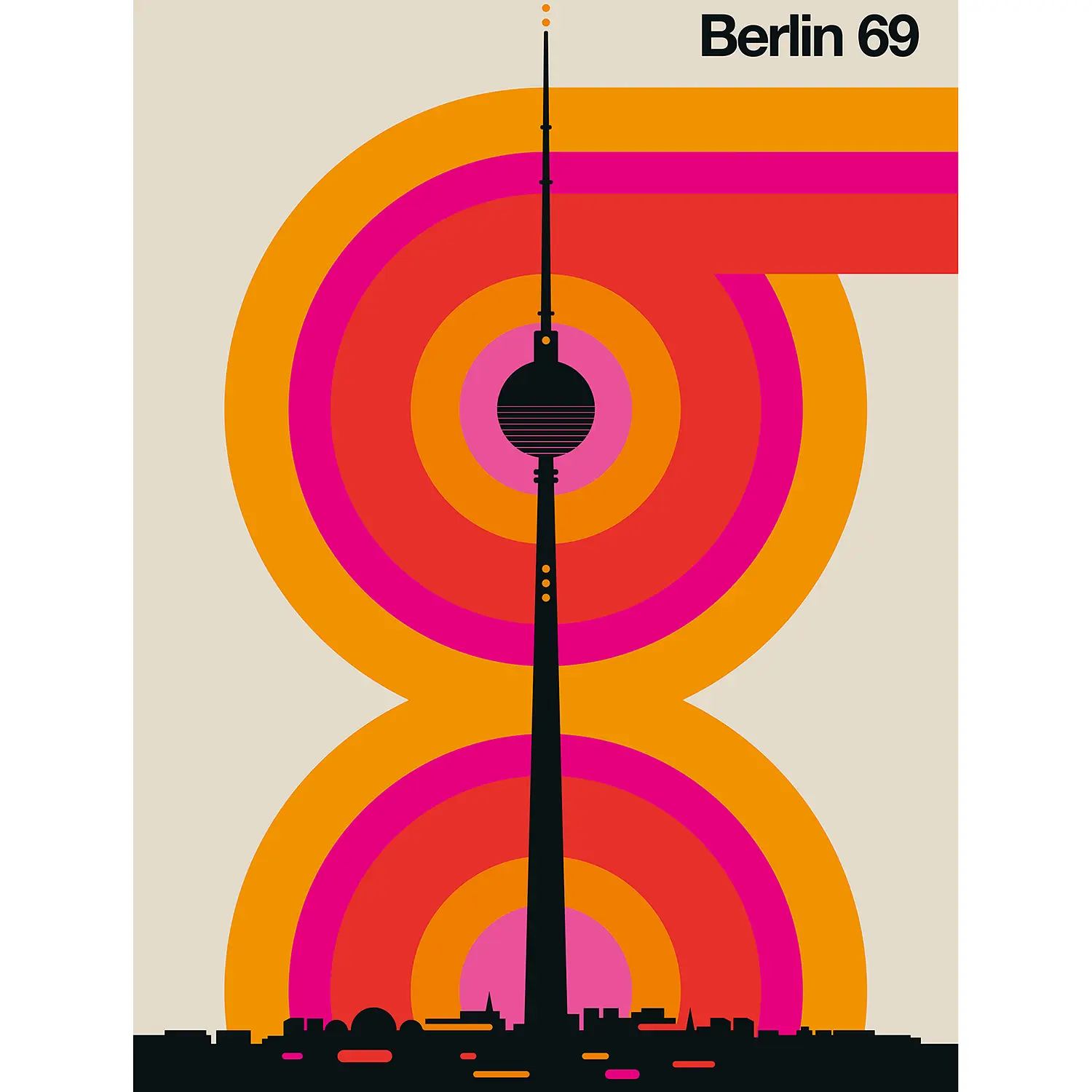 Berlin 69 Fototapete