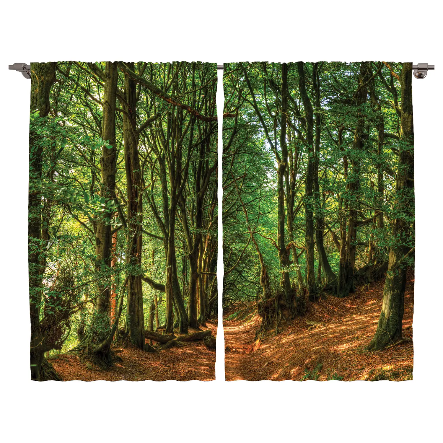 III (2er-Set) Fertiggardine Wald