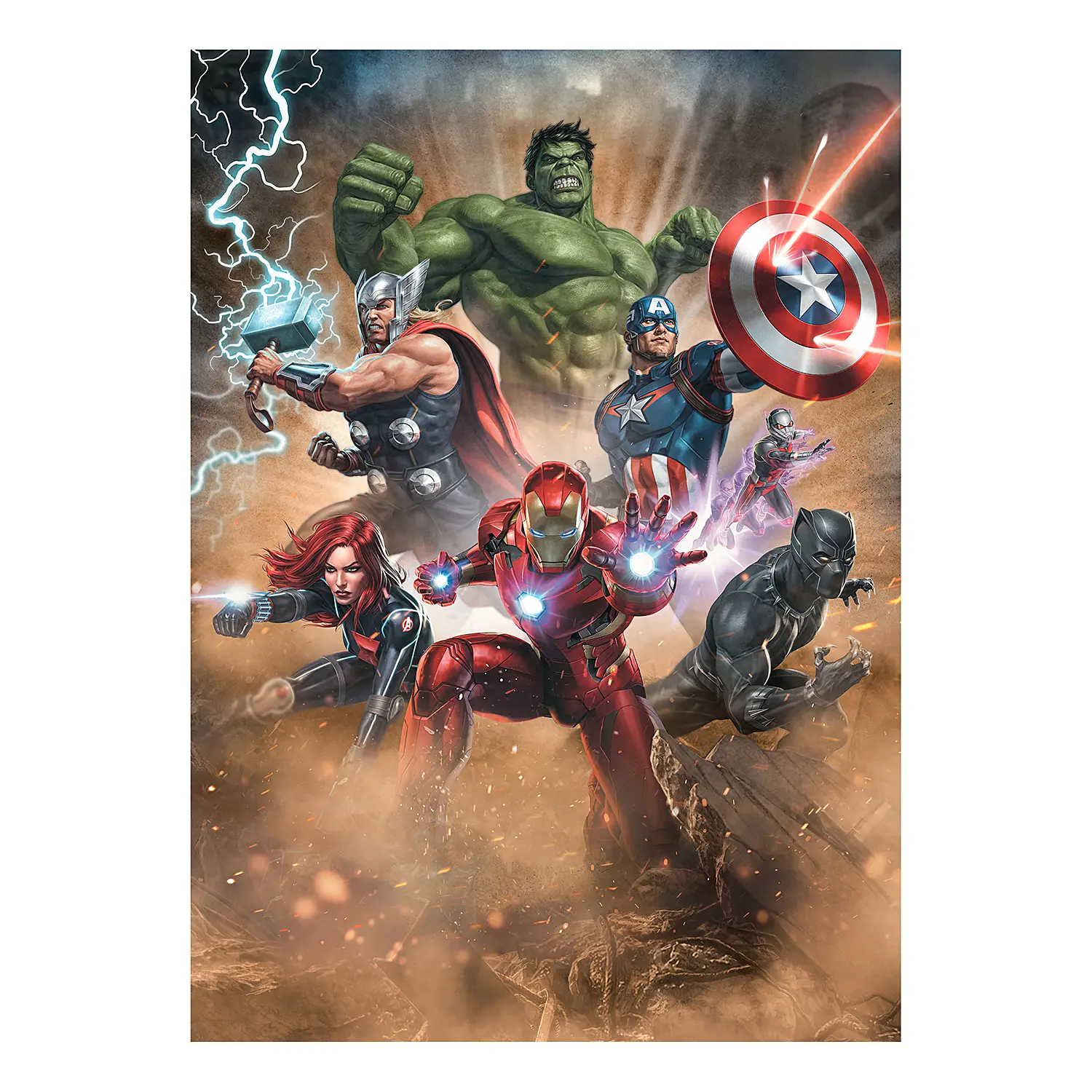 Superpower Avengers Fototapete