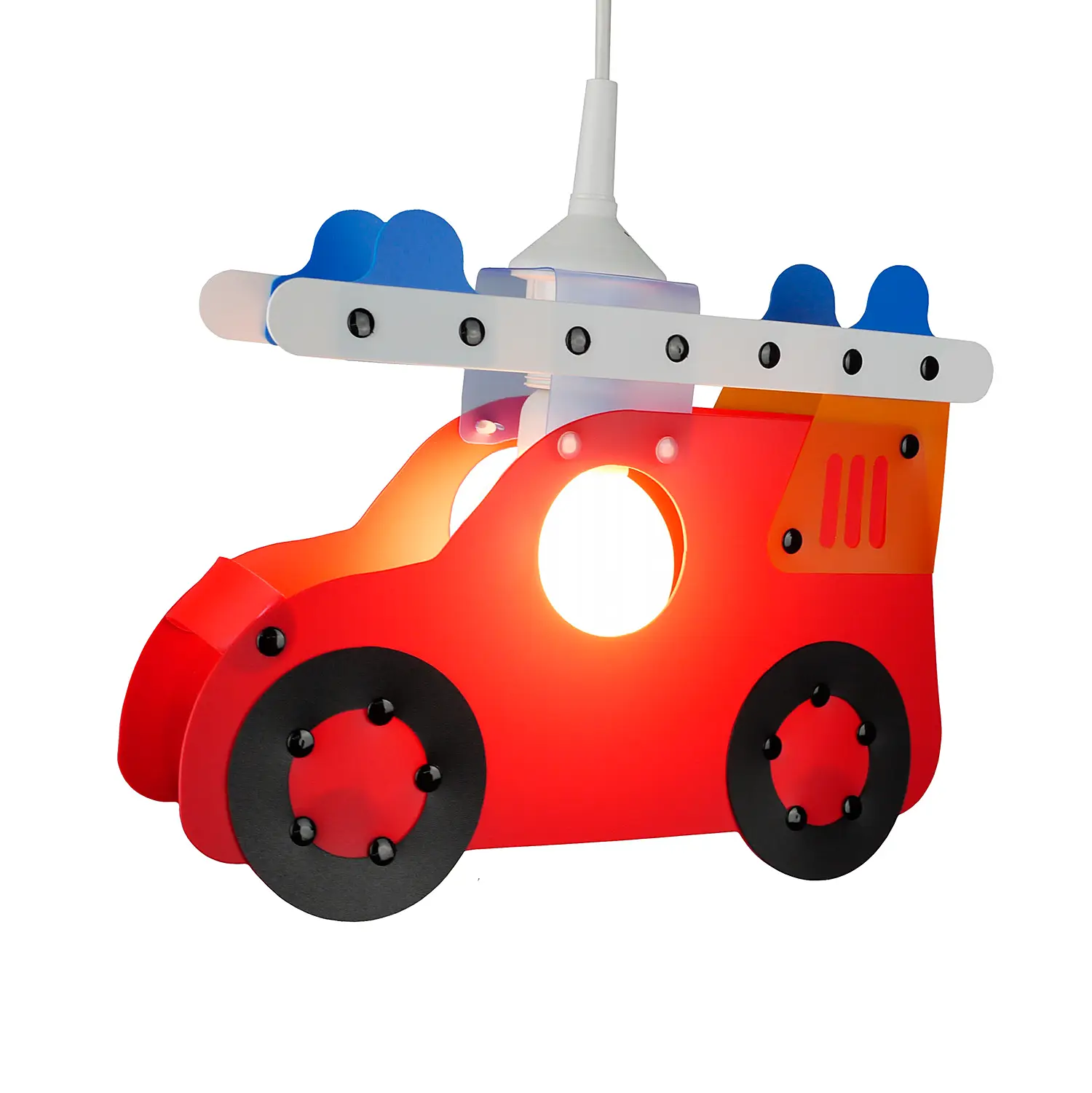 Kinderzimmerleuchte Feuerwehrauto