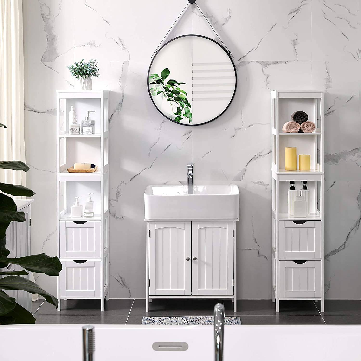 boho style wohnen Wohnzimmer-Ideen im Boho-Style Farbe:2pcs-L Weiß-FR