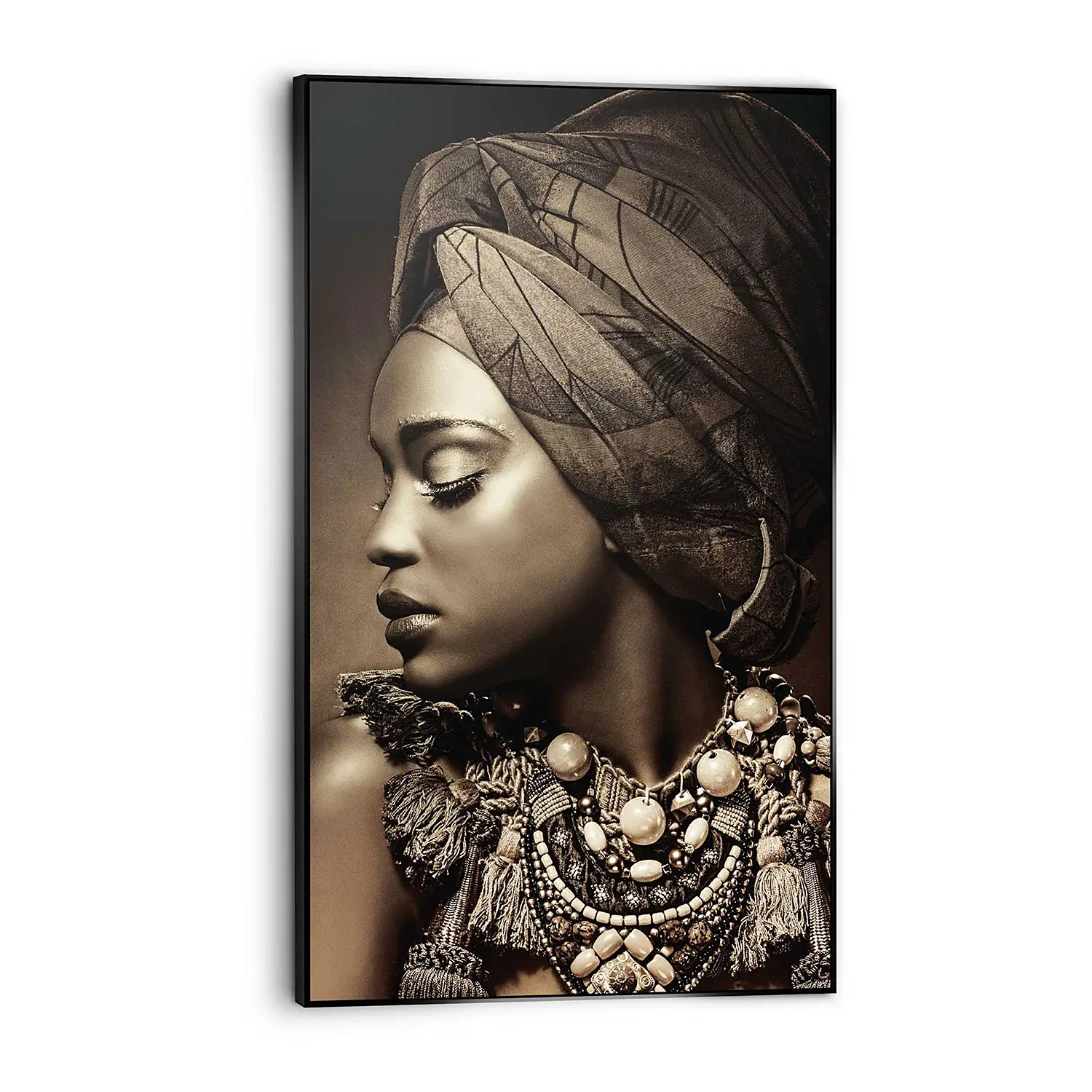 Afrikanische Wandbild Frau