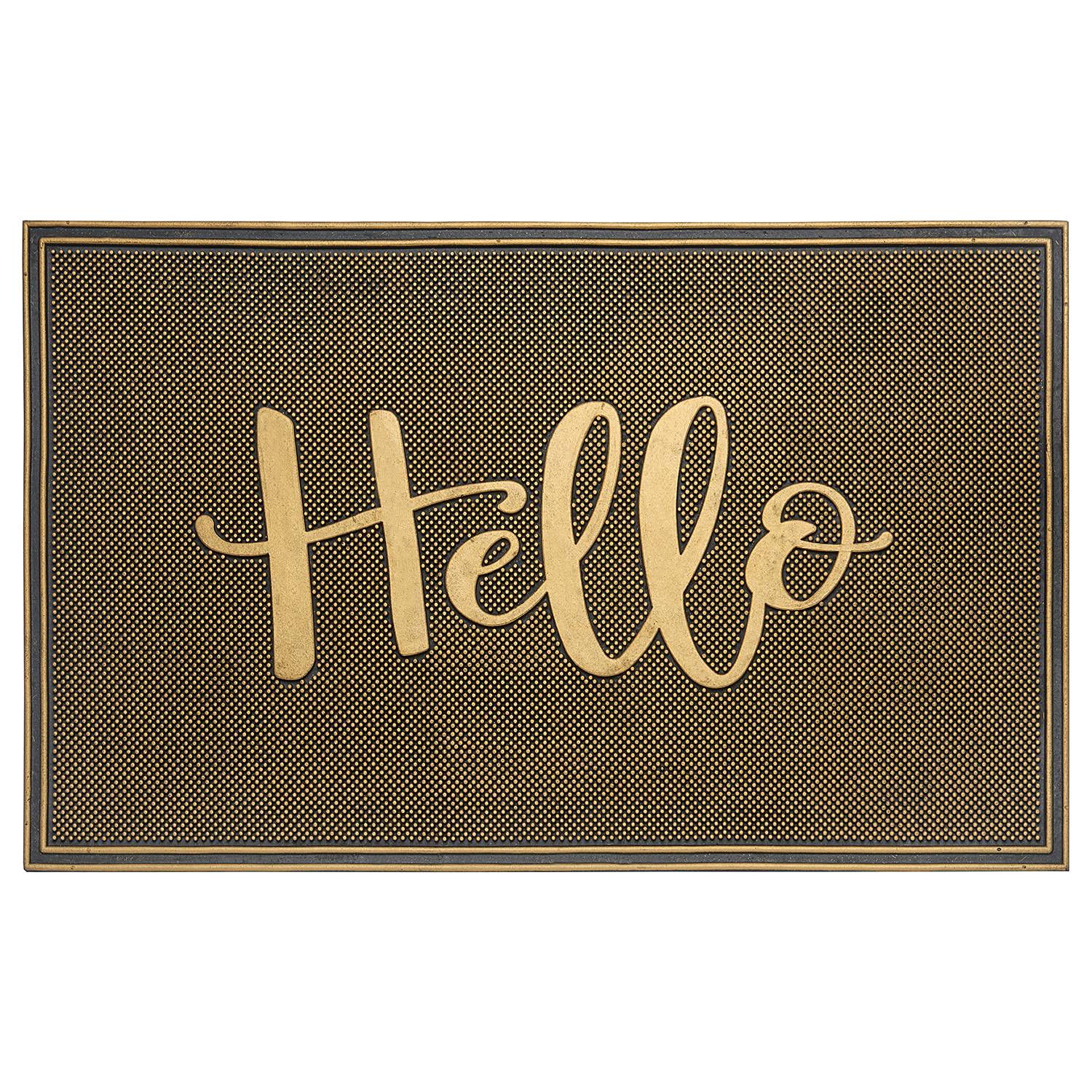 Deurmat Rubber Hello kopen home24