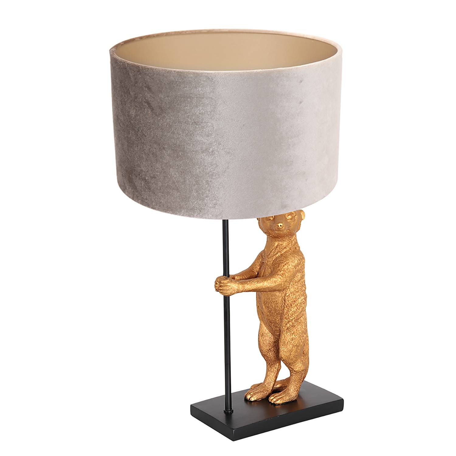 Lampe de table hiboux, lampe de chevet chouette en résine, Lampe