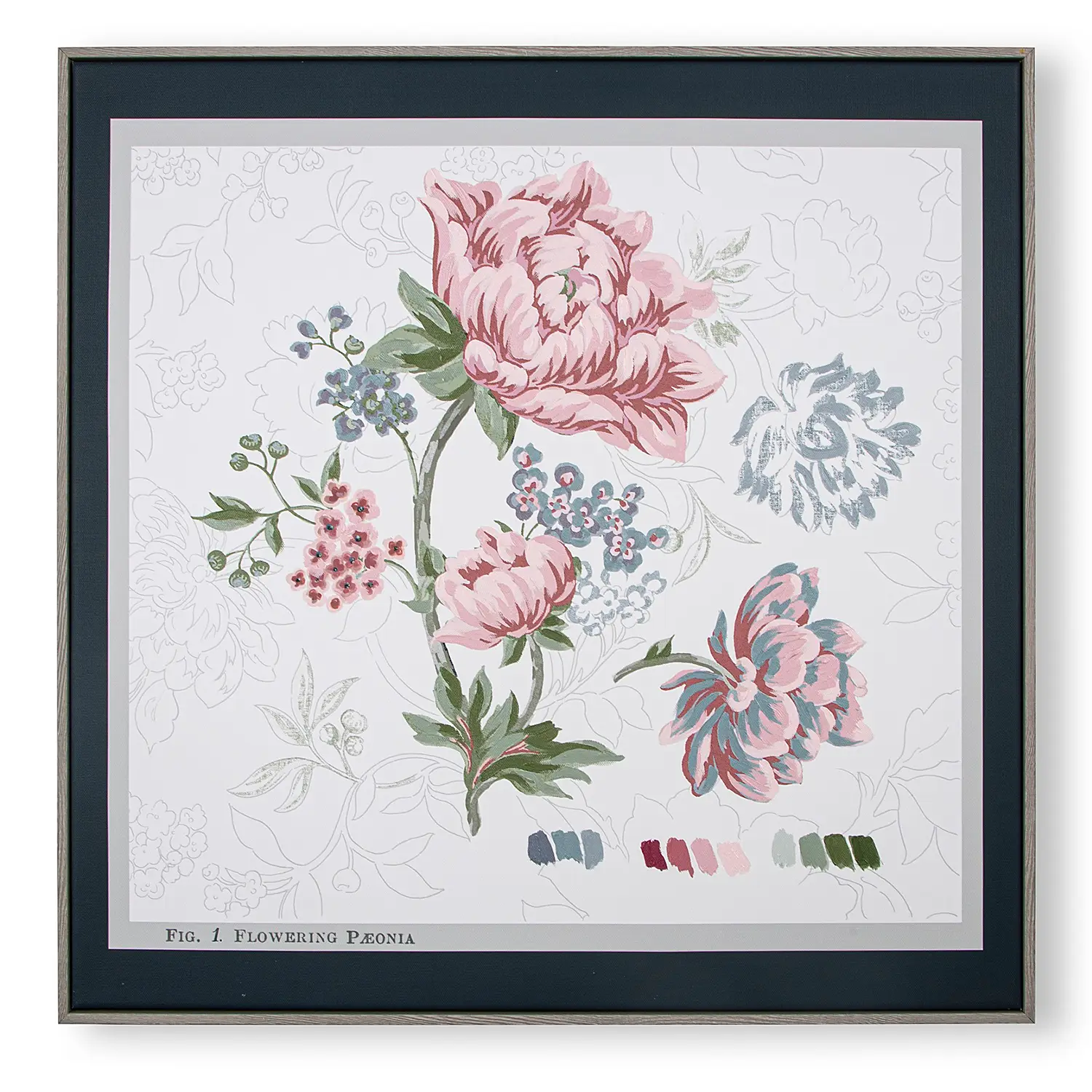 Leinwandbild Floral x 60 cm 60