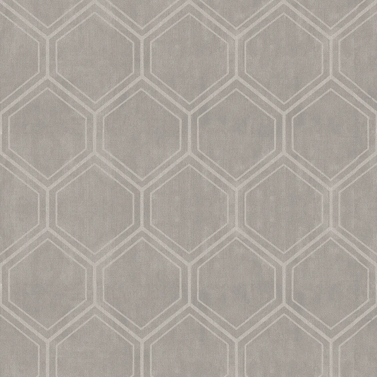 A Typ Vliestapete Hexagon