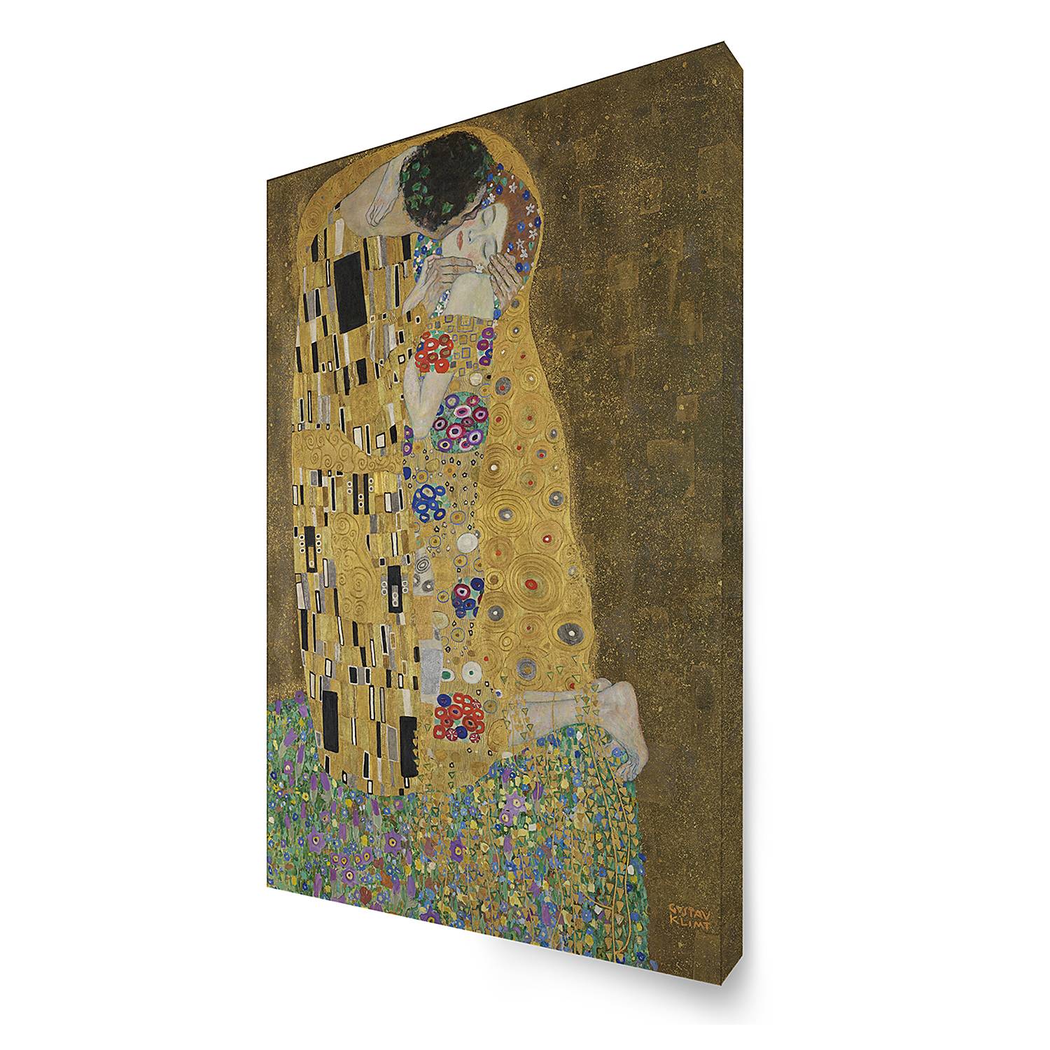 Tableau Sur Toile Gustav Klimt – Amour, Kg104, Impression D'art