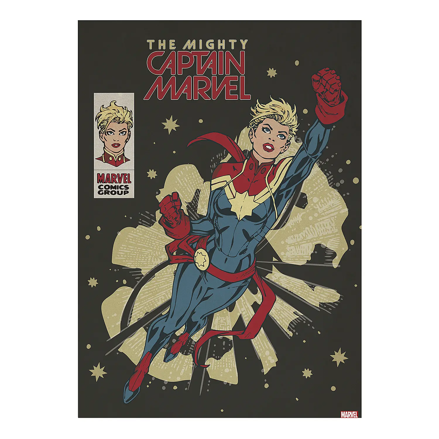 Leinwandbild The Captain Mighty Marvel