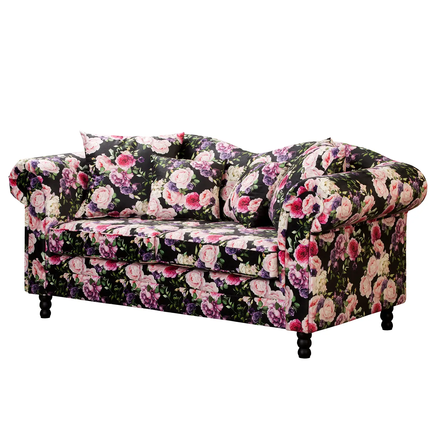 2-Sitzer Sofa York mit Muster