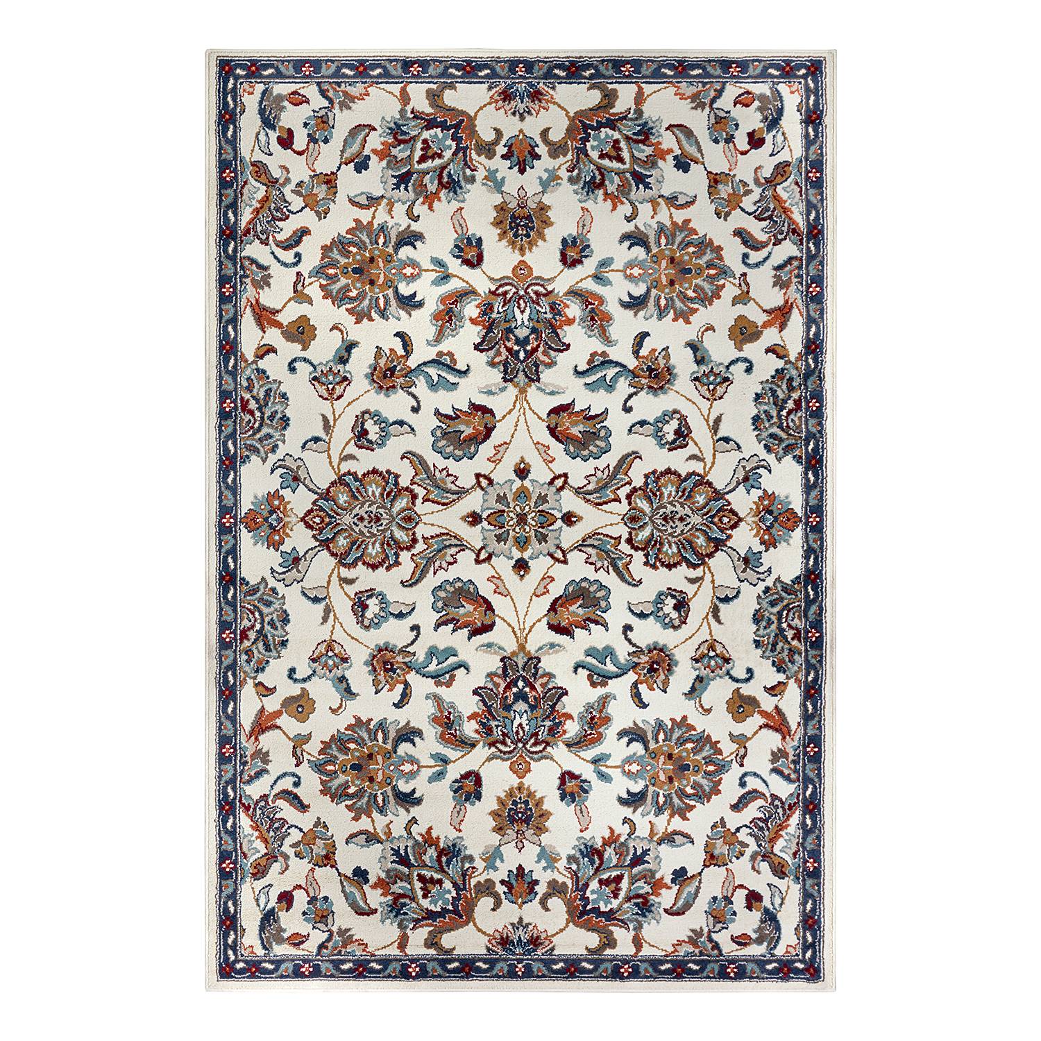 Tapis boucharouite vintage rouge 250x125 noué main Shiva