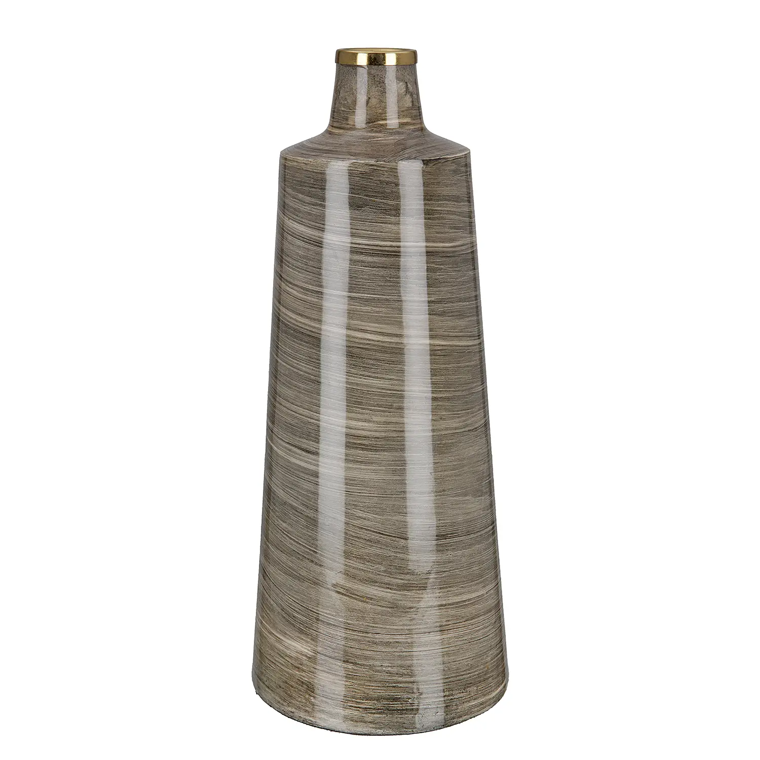 Stripes Kegel Vase