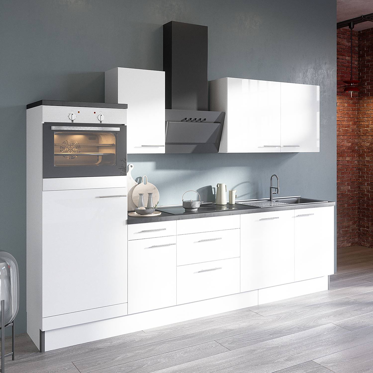 Küchenzeile OPTIkomfort Variante D kaufen | home24