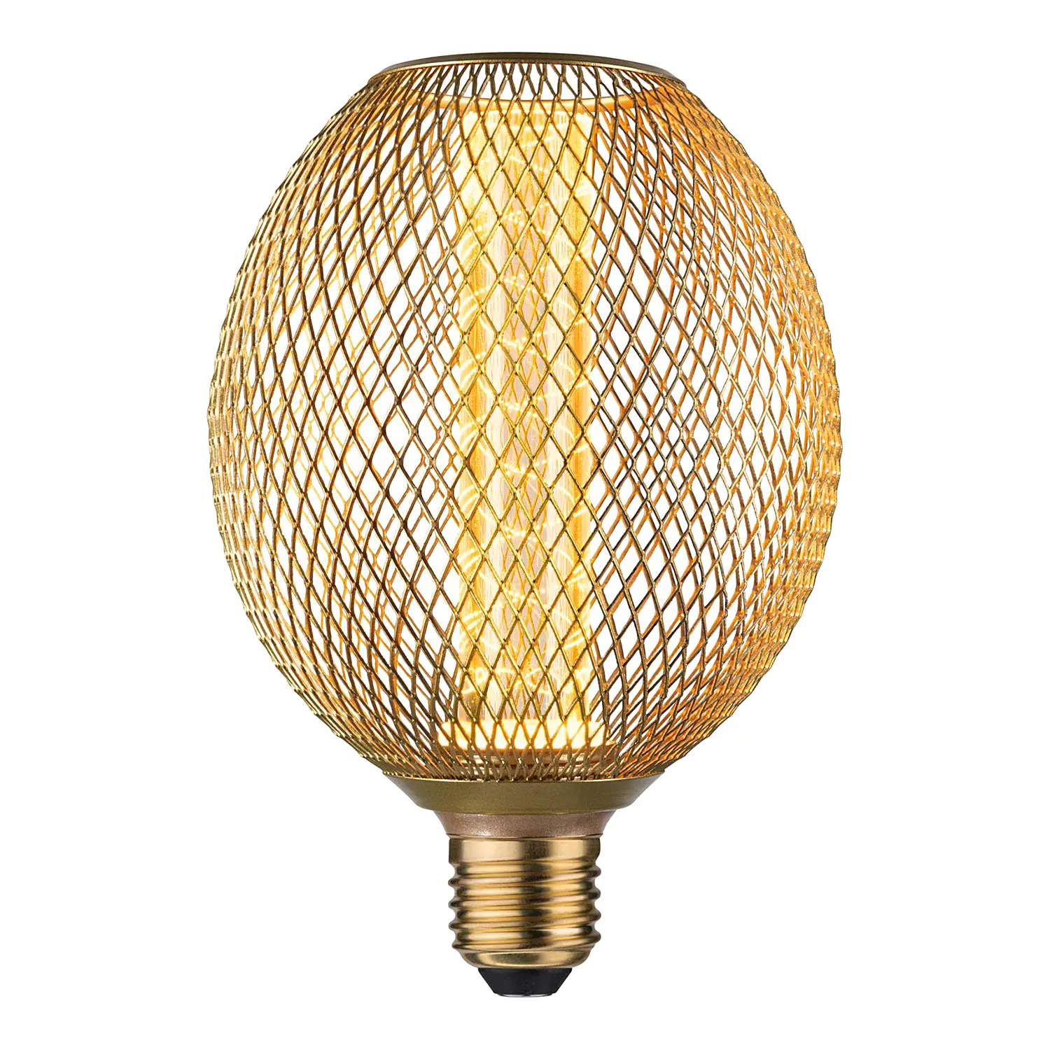 Spiral LED-Leuchtmittel Globe Glow