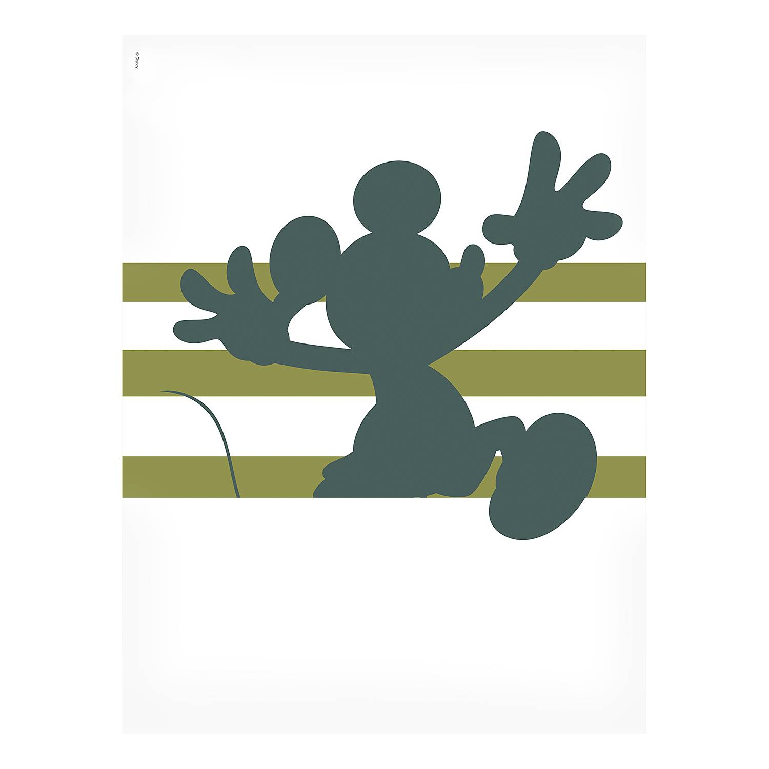 Tableau Pop Art Mickey Mouse & Donald Duck Sur Toile Aluminium - 40x30 Cm - Déco Murale Design Made In Germany