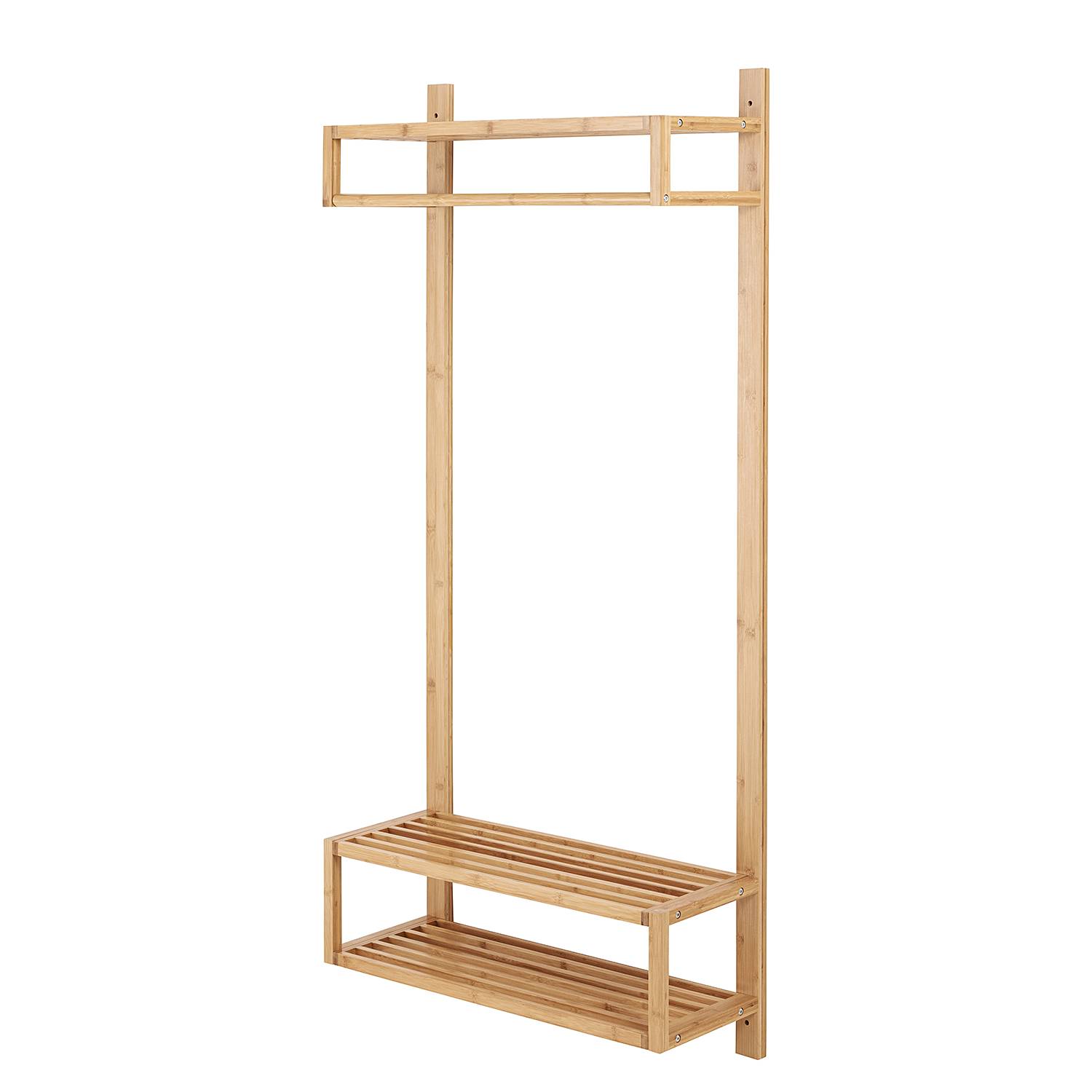 Kapstok / garderobe mangohout - Mango Houten Meubels