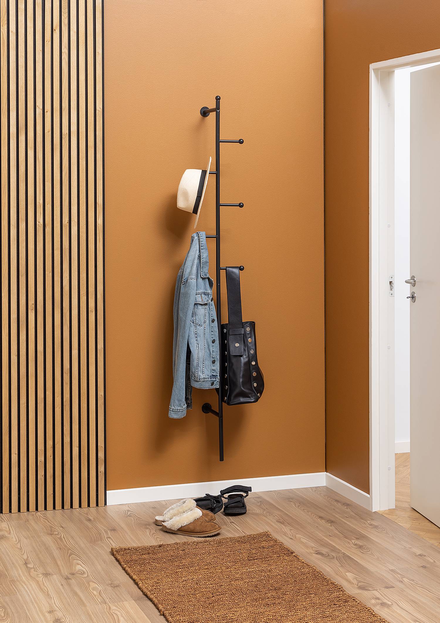 Appendiabiti Da Parete Pieghevole Element System - Bianco, 86x20x400mm, Per Garage E Ufficio - Foto 8