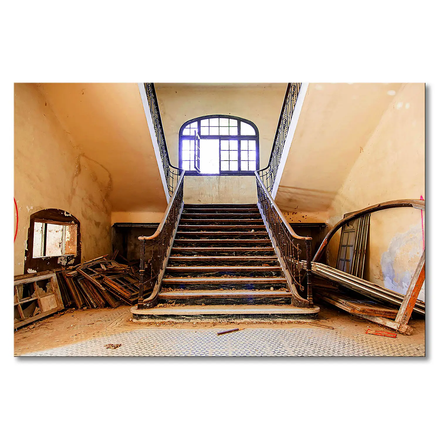 Leinwandbild Stairway to Time