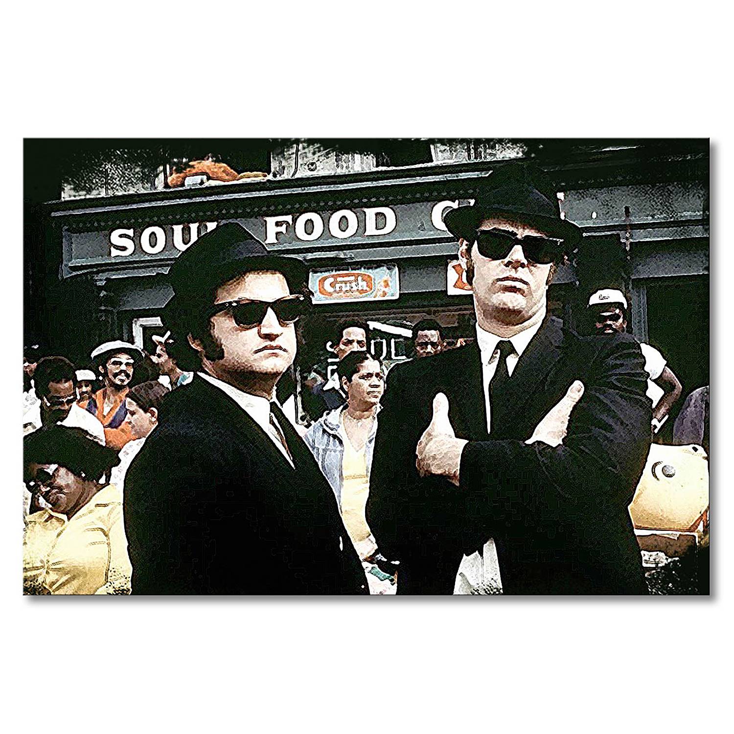 Impression sur toile The Blues Brothers - Impression sur