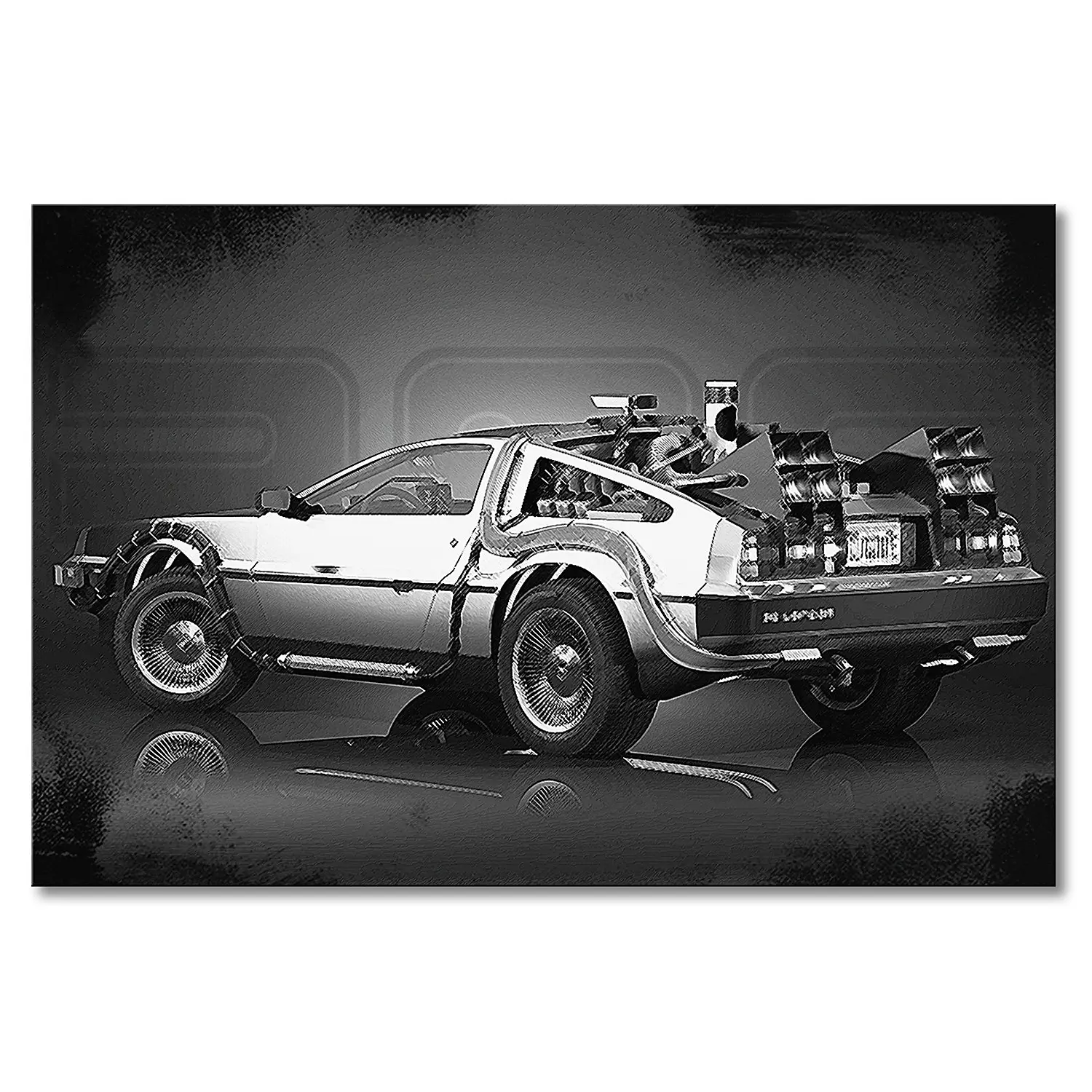 Leinwandbild DeLorean