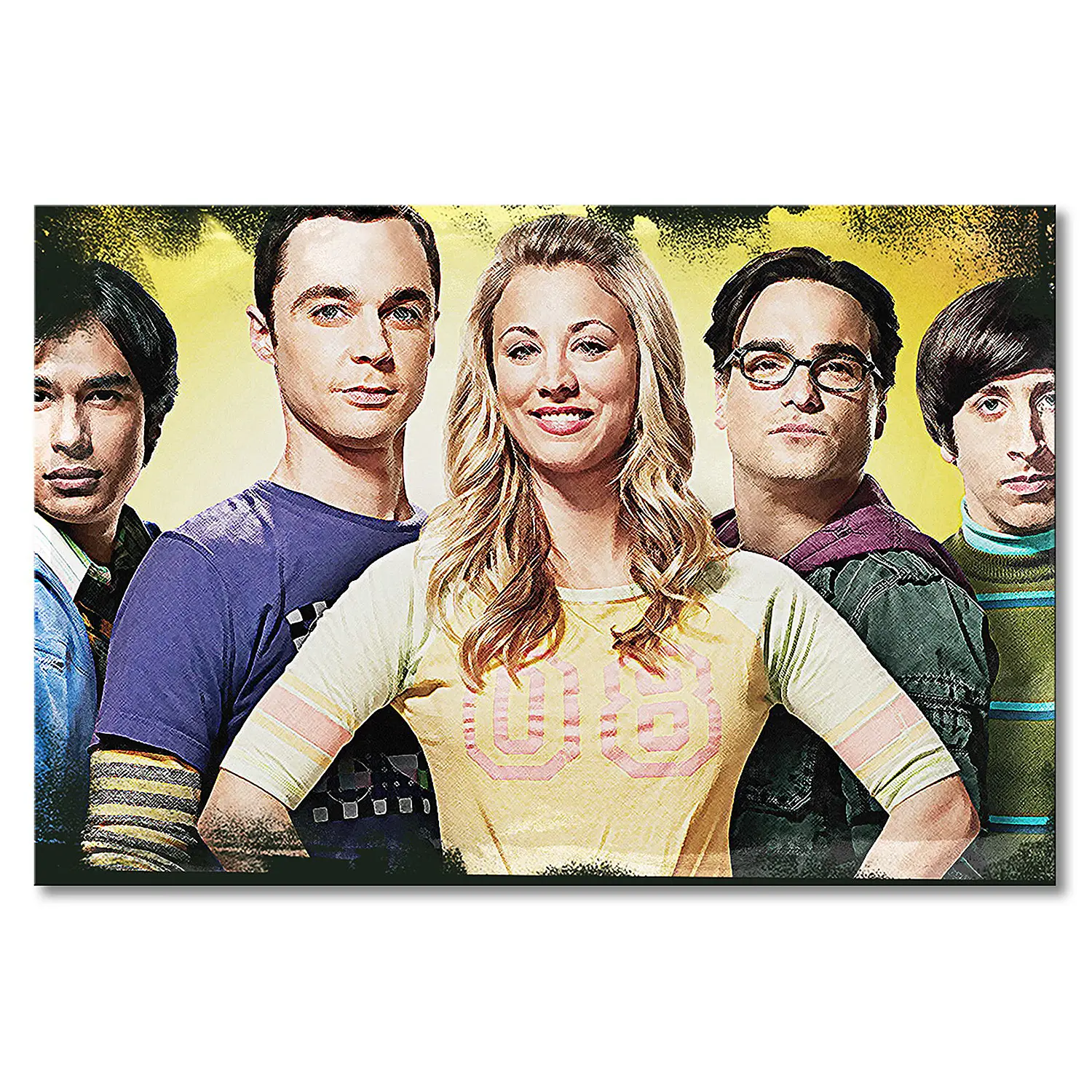 Big Leinwandbild Bang Theory The