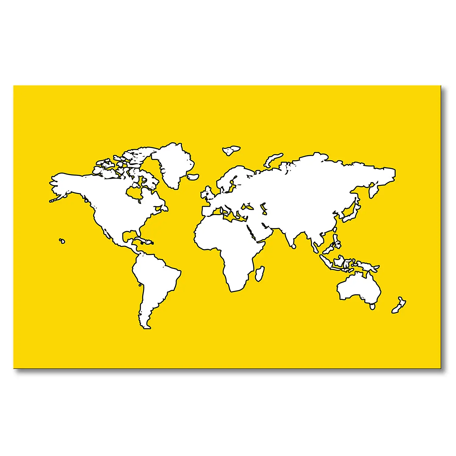 Leinwandbild of the World Map