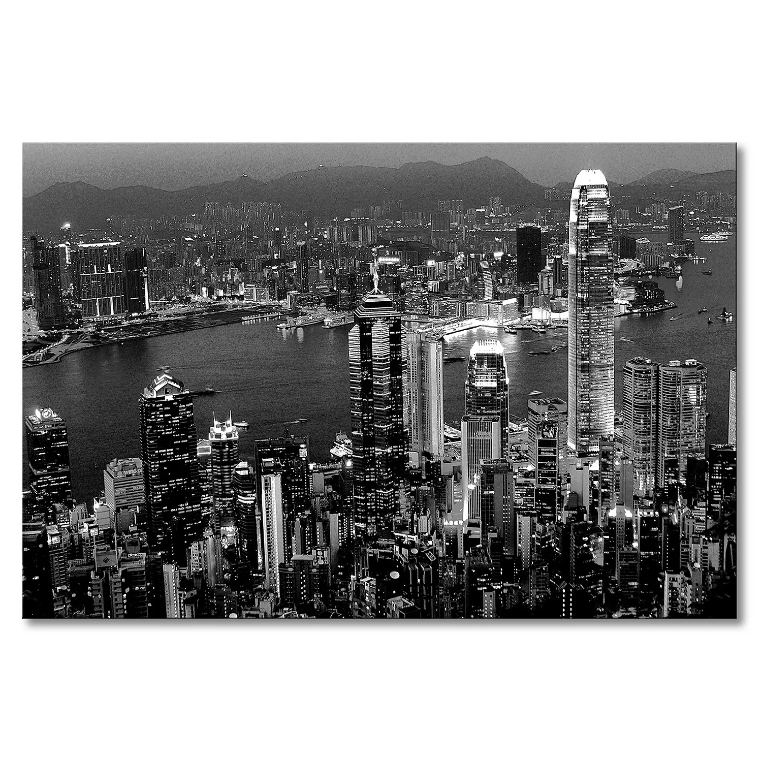 Leinwandbild Hongkong View