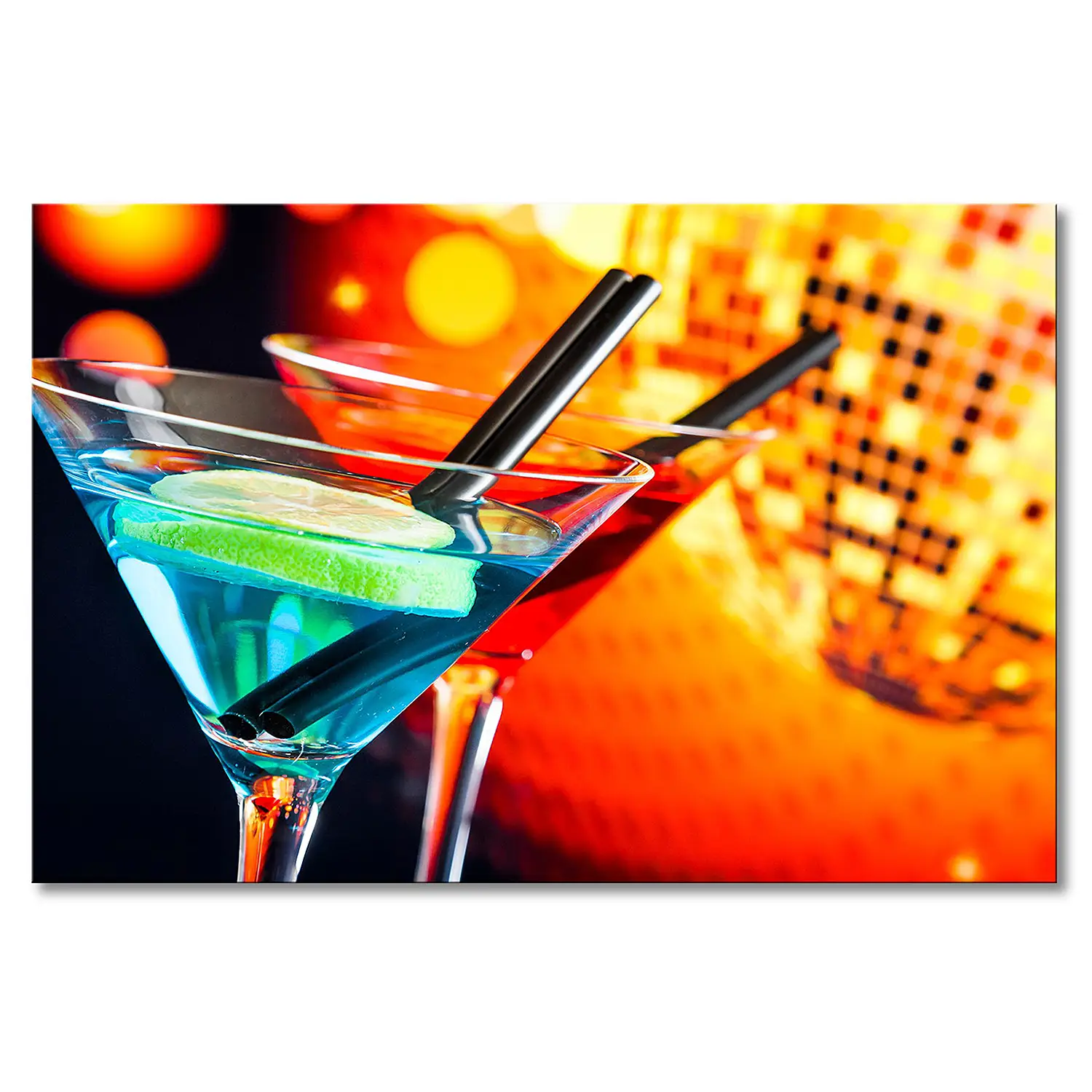 Leinwandbild Two Cocktails