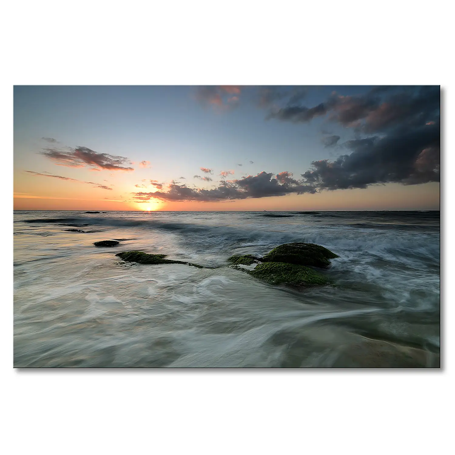 Leinwandbild Ocean Sunset | Bilder
