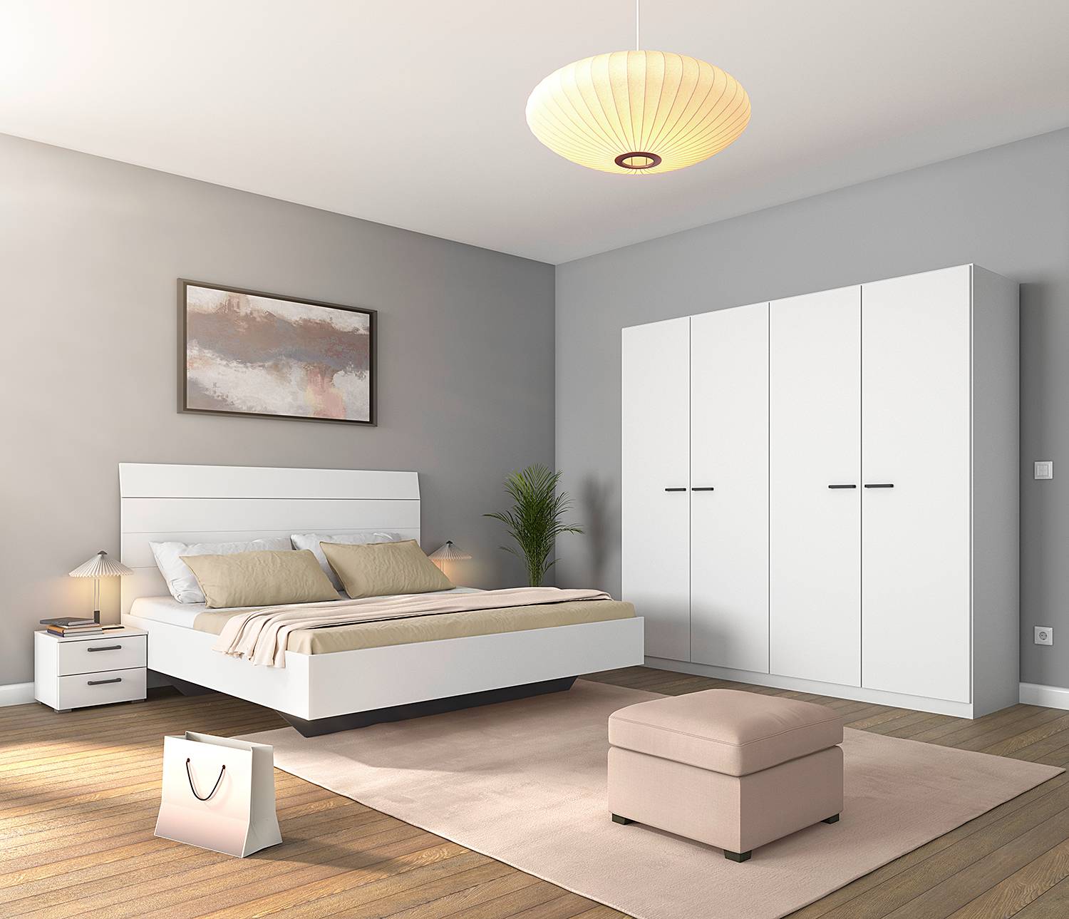 Schlafzimmer-Set Florenz mit 180er Bett kaufen