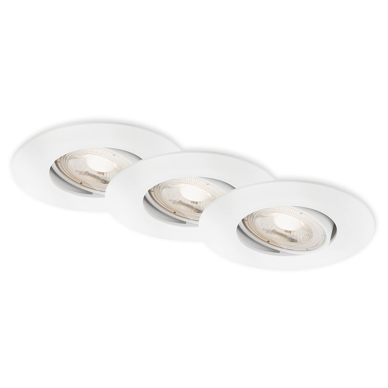 Faretto LED Da Incasso Con Sensore Di Movimento, 3 Pezzi, Luci Per Armadio E Cucina Dimmerabili A Gesto, 6W 450Lm 4000K Bianco Neutro, Facili Da Installare
