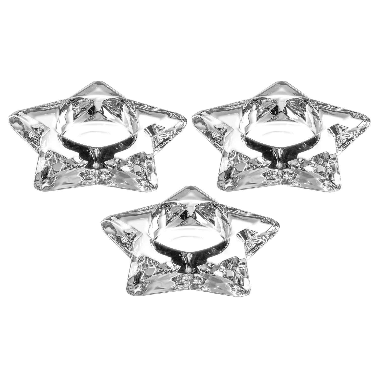 Lot De 3 Bougeoirs En Velours Blanc Et Noir - Neufs, Bougies Chauffe-plat Déco, Sans Marque