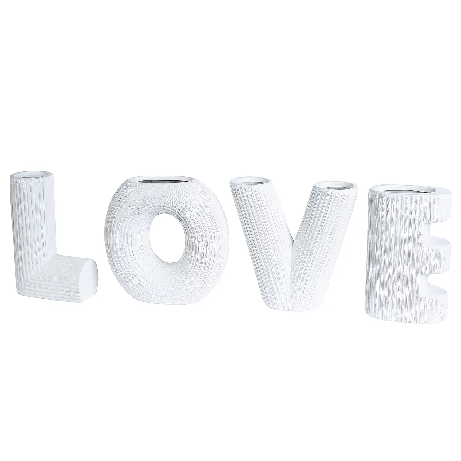 Vase 4er-Set Love