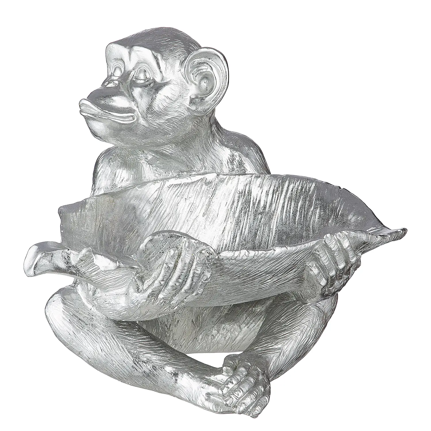 Skulptur Schimpanse Swen
